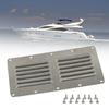 Boat Louver Vent Fittings Louvered Ventilator Replaces Accessories for Caravan Boat Hardware Fitting Marine Air Grill