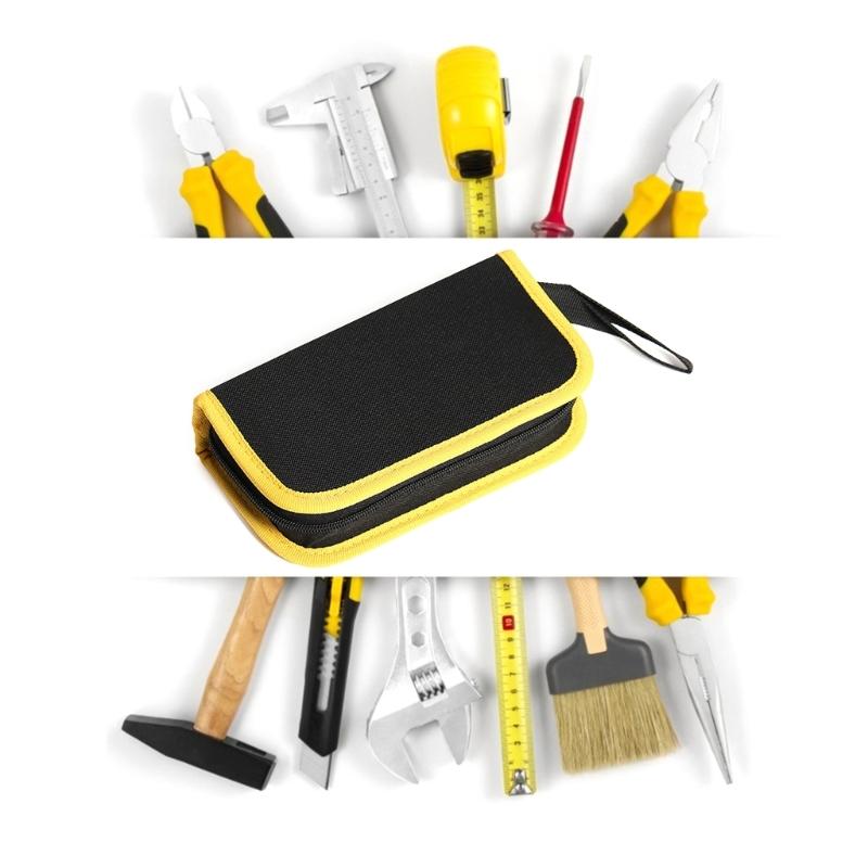 Multipurpose Portable Protective Bag Soldering Portable Storage Bag Zipper Tool Pouch Electric Screwdriver Carry Case