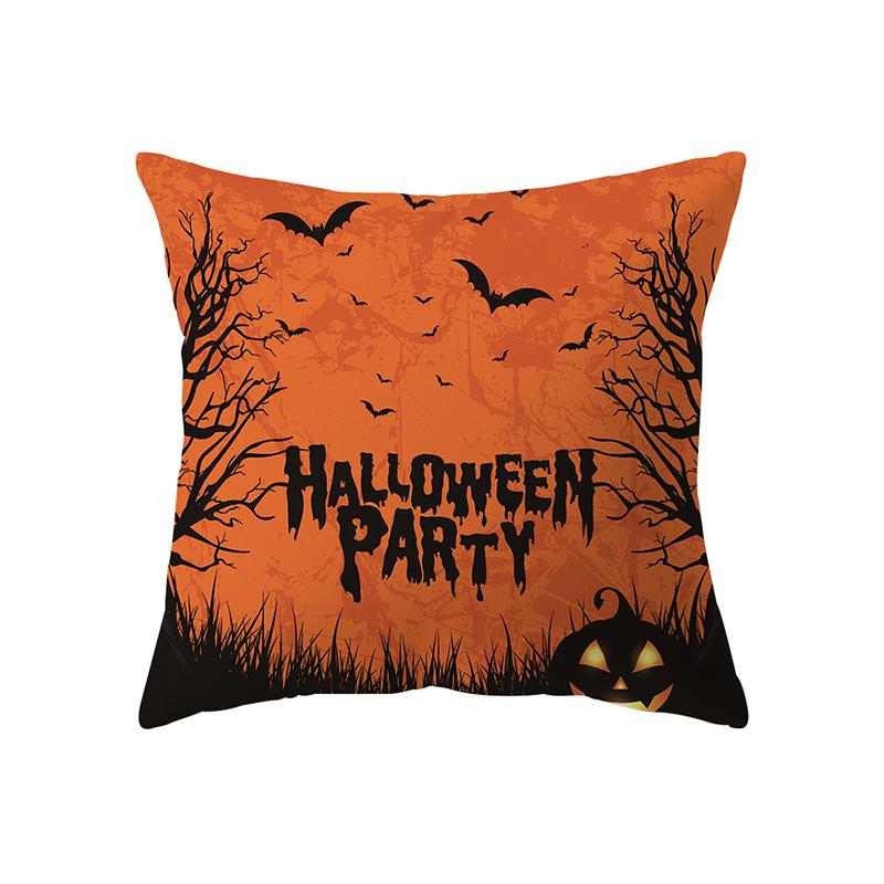 Pumpkin Collection Halloween Theme Pillow Cover Sofa Cushion  Holiday Gift Party Decoration Home Decor