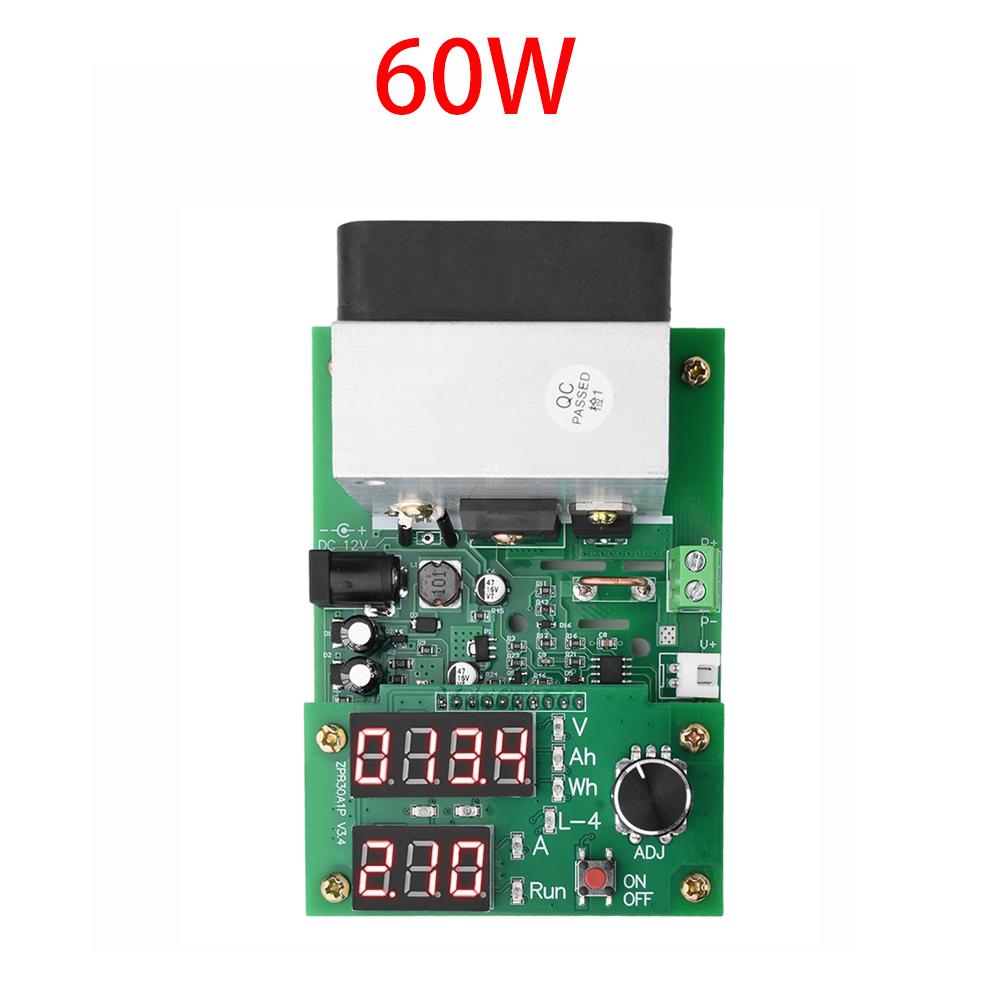9.99A 30V 60W/120W Multi-function Constant Current Digital Display Electronic Load Tester Discharge Capacity Tester Aging Module