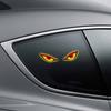 Suction Cup Mount Car Ambient Light Blinking Moving Eyes Anti-Rear-End Light  Universal Car Fit