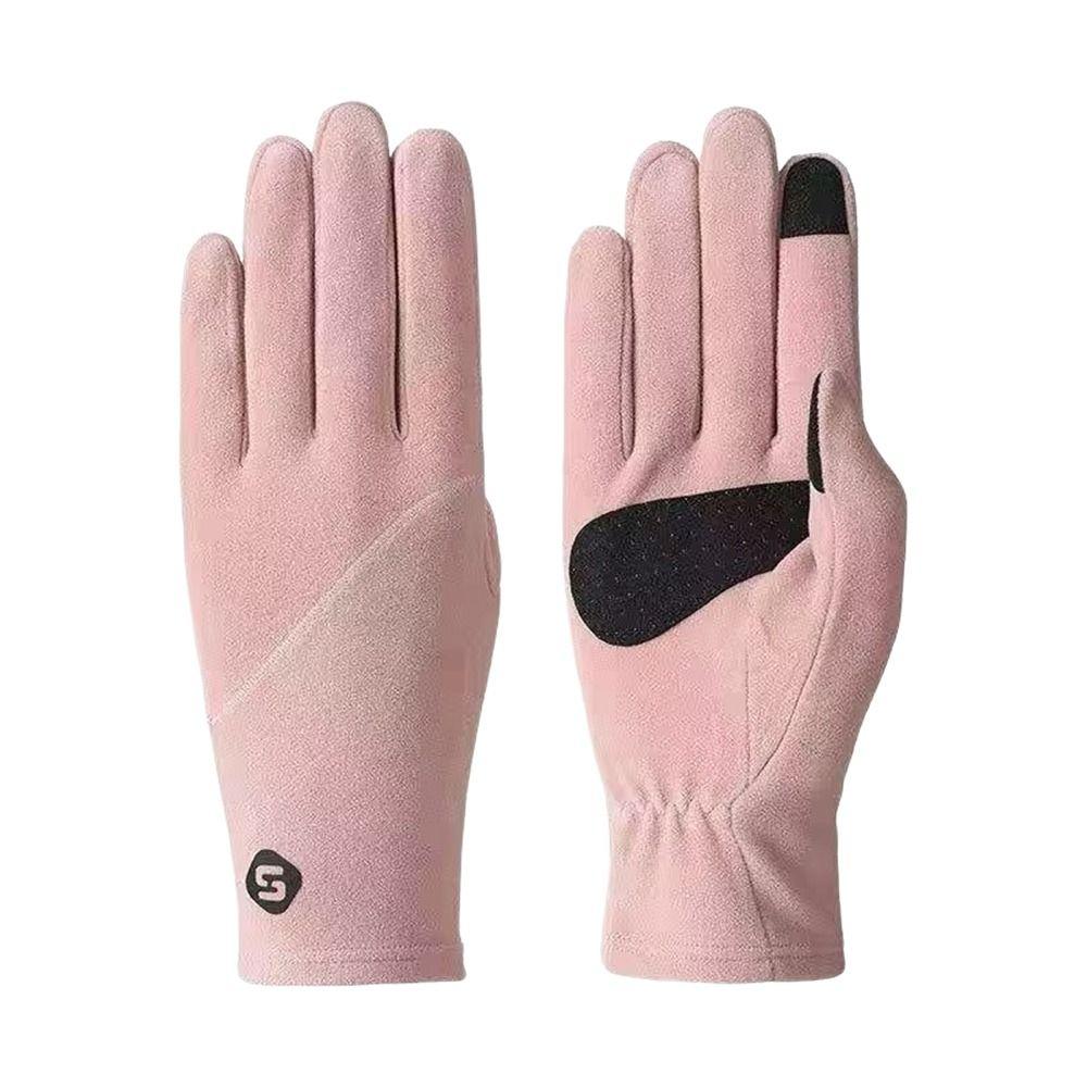 Warm Winter Gloves Windproof Outdoor Sports Gloves Fashion Thickened Thermal Gloves Running