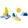 Cute Infant Bath Play 3D Assembly Block Sailaway, Korean Bath Toys