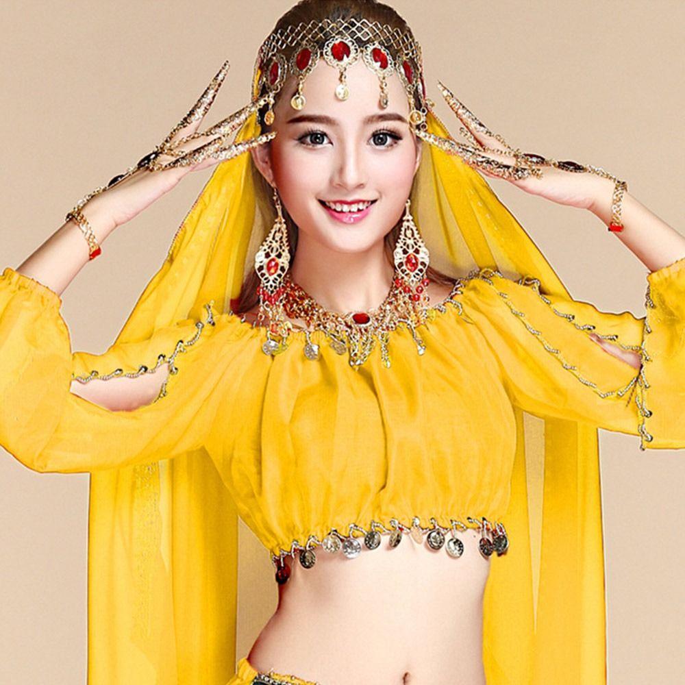 Сценический топ с кисточками и пайетками для танца живота, танцевальная одежда, сценический топ, сценические костюмы