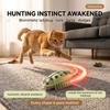 Funny Electric Bugs Cat Toy Ladybug Style Interactive Cat Toy with Mild Red ight Mini Cute Silent Automatic Cat Toy Pet Supplies