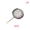Sl25/Sl28/Sl68 Quartz Watch Movement Replacement 3 Hands Bilingual Dual Calendar Watch Repair Accessories For Watchmaker