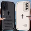 Чехол-крест для Samsung Galaxy A53 A50 A50S A36 5G A35 A34 A33 A32 A30 A26 A24 A23 A22 A20 A16 A15 A14 A13 A12 4G