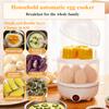 Automatic Egg Boiler Egg Cooker Large Capacity Single/Dual Layer 350W Multi-Functional Steamed Egg
