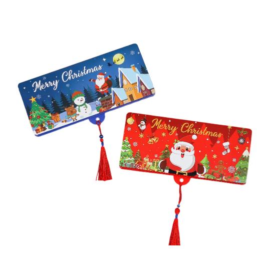 Christmas Cash Gift Envelopes Surprise Xmas Money Gift Card Holder with 6 Slots DIY