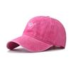Washed Cotton Peaked Cap Hip Hop Streetwear Hats Casual Dad Hat  For Man Women Unisex