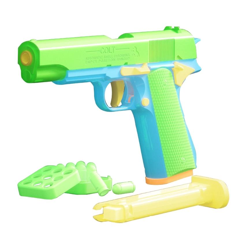 Anti-Stress Mini Guns Toy Carrot Guns Decompression Fidgets Guns Toy for Kids Student Anxiety Reliever Toy Guns