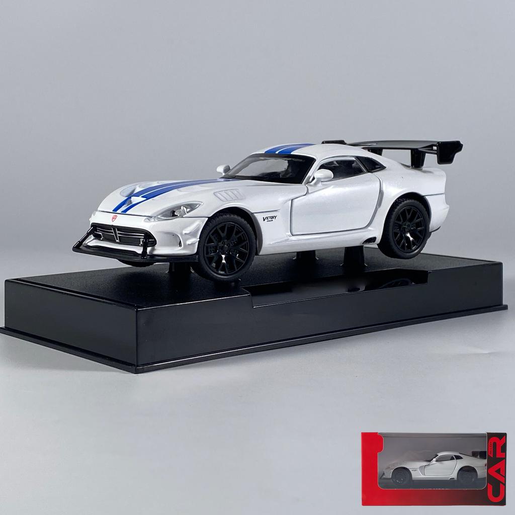 1:32 Dodge Viper ACR Огромный Спортивный Автомобиль Металлический Литой Модель Автомобиля Высокая Симуляция Домашние Модные Игрушки Украшения Праздничный Подарок
