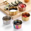 Stainless Steel Dipping Bowl Mustard/Salad/Tomato Sauce Sauce Cup Creative Sauce Dish