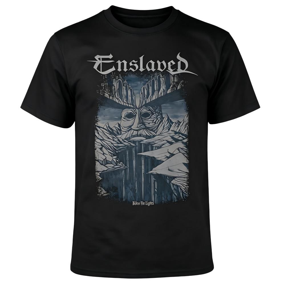 Viking Mountain Giant Vintage Dark Art Graphic T-Shirt