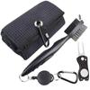 Golf Cleaning Set, Golf Towel 40*60CM+ Club Double-sided Cleaning Brush