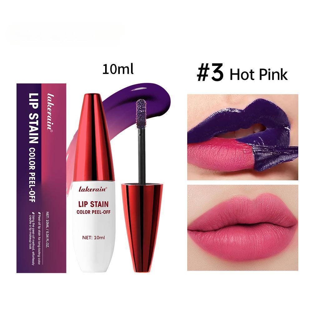 Матовый отшелушивающий розовый блеск для губ Outline Contour Tattoo Lip Stain Водостойкий устойчивый к отрыванию натуральный оттенок для губ