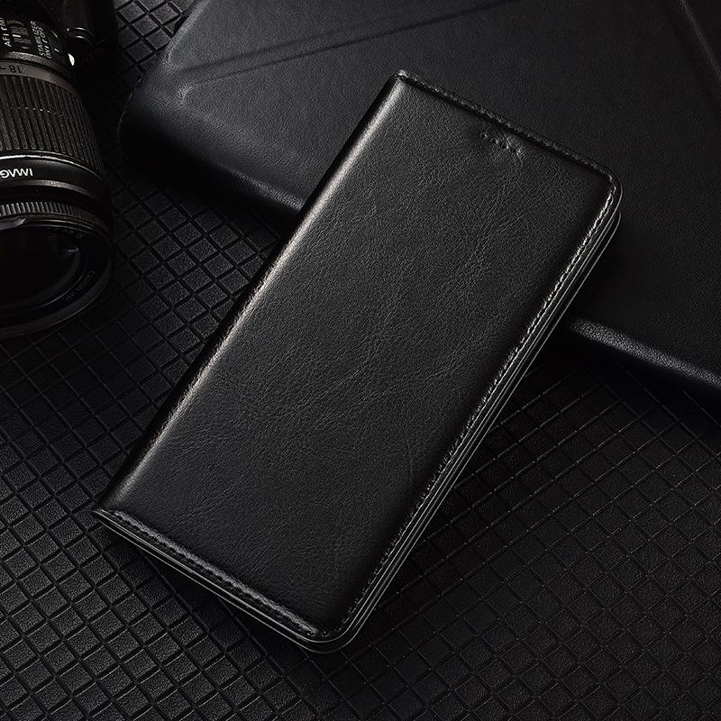 Чехол из натуральной кожи Crazy Horse для Redmi Note 7 8 8T 9 9S 10 10S 11 12 13 14 15 Pro + Plus, чехол-бумажник для телефона