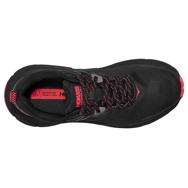 HOKA ONE ONE Challenger ATR 6 Black Red Women's 1116878-BBLC
