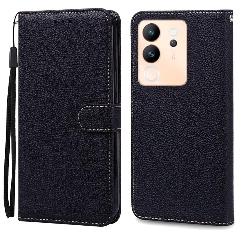 Для Vivo V30 Lite 5G чехол кожаный кошелек раскладной телефон чехол для Vivo V30 Lite чехол-книжка для Vivo V30Lite чехол Fundas Shell