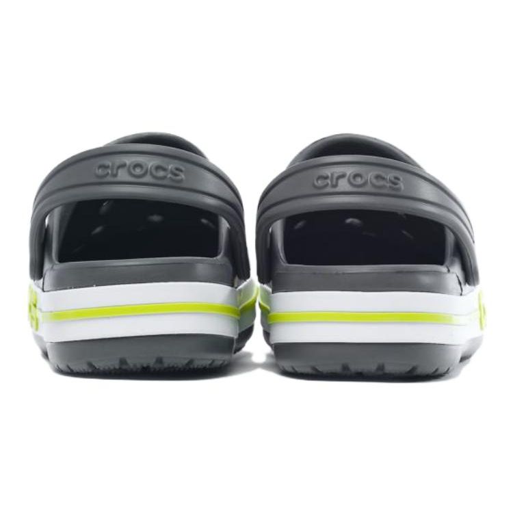 Crocs Bayaband Clog Удобные Универсальные Прочные Нескользящие Дышащие Сандалии Детские сандалии Серый 207019-0GX