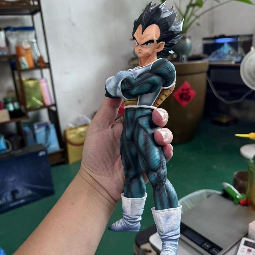 Статуэтка Dragon Ball GK Супер Сайян Веджета В полный рост Популярный Персонаж Мультфильма Статуэтка Настольное Украшение