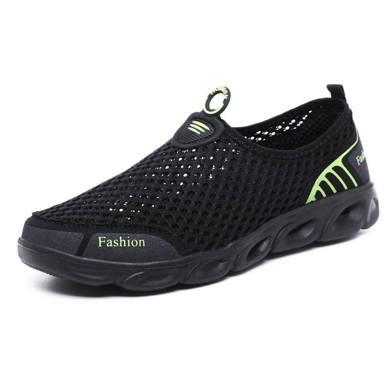 2025 New Mesh Creek Walking Shoes, Men and Women Pedal Beach Shoes, Lightweight Foreign Trade Couple Wading Hole Shoes