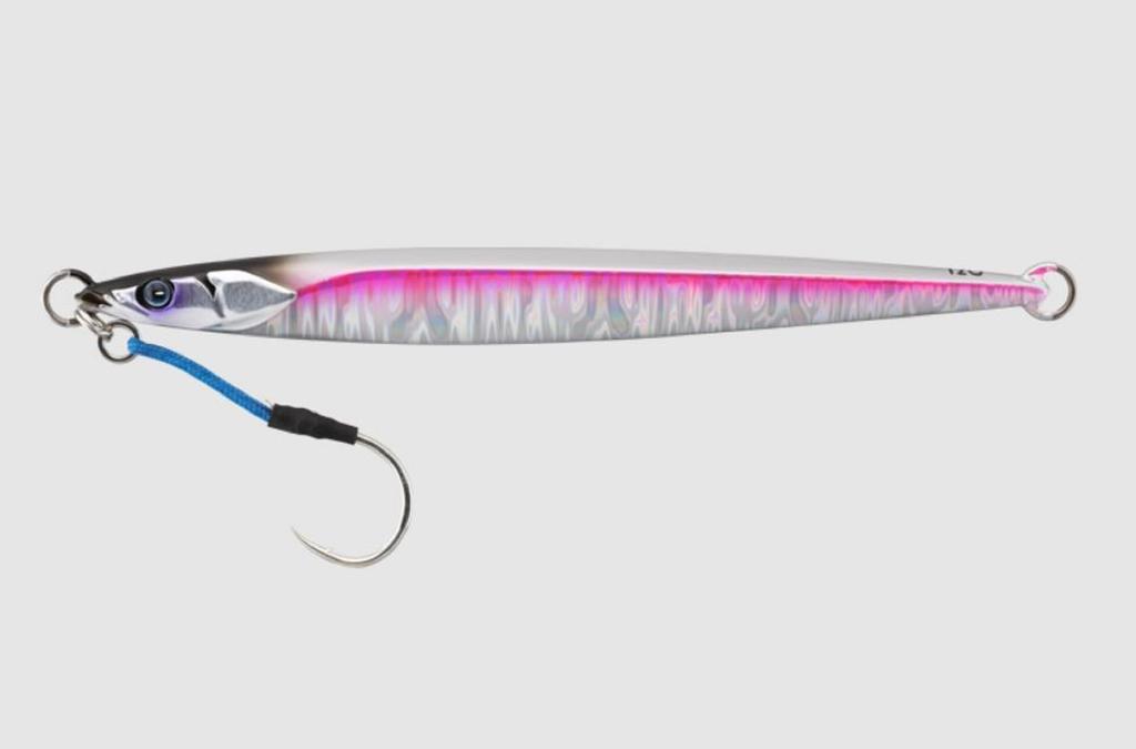 Jackall Metal Jig Bambluz Semi Long 180 Grams UV Laserpink (2940)