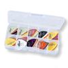 Colorful Guitar Picks for Teardrop with Storage Thickness Electric Acoustic Guitar 6 Set of Beginners, Practice, Picks, Case, 0.71mm, Plastic, Guitar,