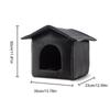 Outdoor Cat House Outdoor Cat House Weatherproof Indoor Dog House Thickened Weatherproof Tent Winter Warm Stray Cats Shelter