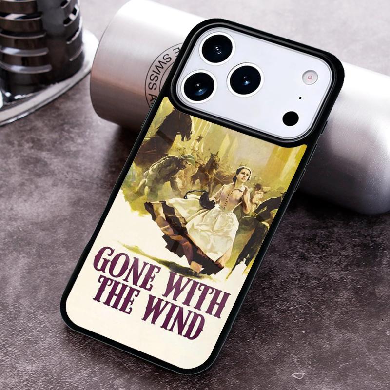 Чехол для телефона «Унесенные ветром» для iPhone 17 16 15 Pro Max Air 14 13 12 11 Plus Ударопрочный чехол