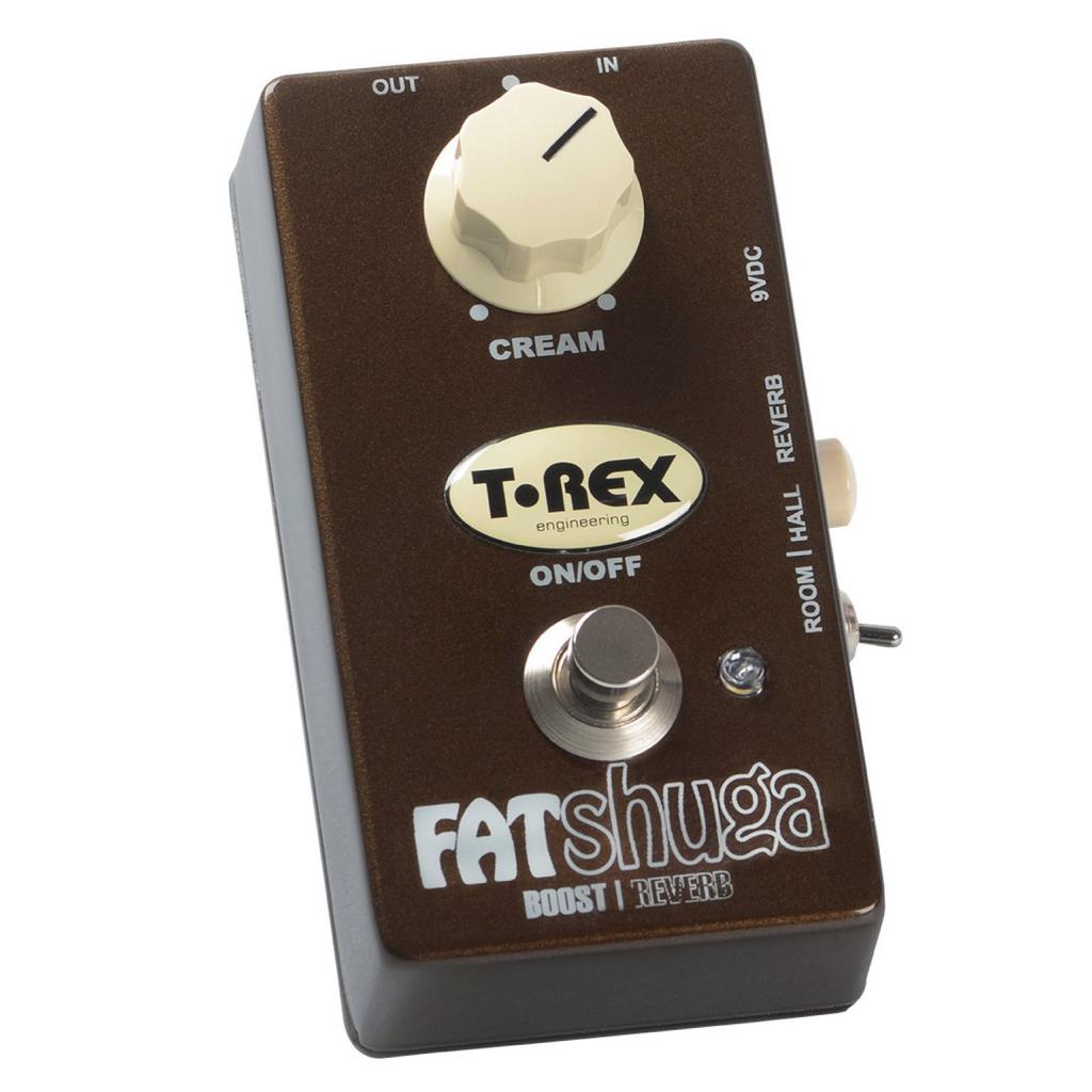 Effector Guitar FAT SHUGA T-REX Boost/Reverb
