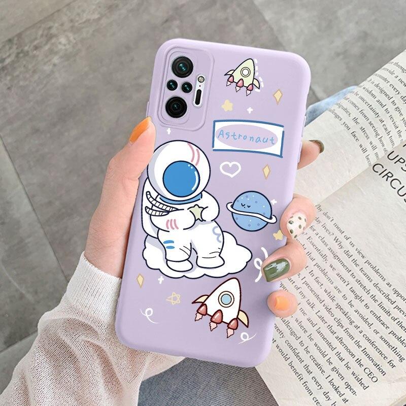 Чехол для Xiaomi Redmi Note 10 Pro, милое сердце, цветок, красивая планета, королева, король, силиконовая мягкая задняя крышка для Redmi Note10 10S 10Pro, чехлы 4G 5G