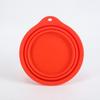 Collapsible Silicone Dog Bowl - Portable Outdoor Pet Food & Water Bowl