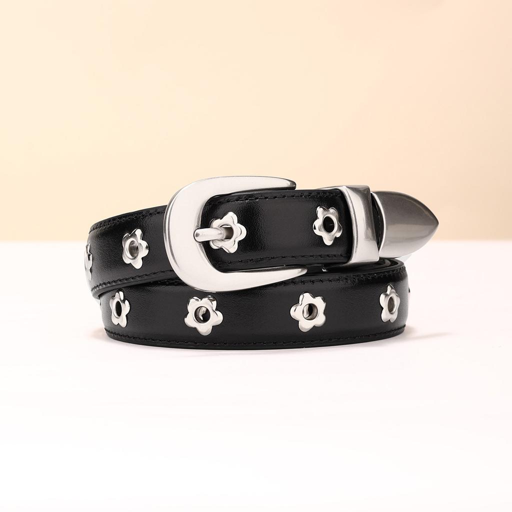 Новый Ретро Высококачественный Женский Ремень из Верхнего Слоя Кожи, Персонализированный Модный Ремень, Модный и Универсальный, Повседневный Ремень для Брюк