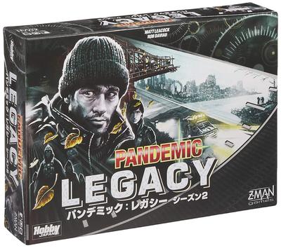 Hobby Japan Legacy Сезон 2 Японская версия 60 минут x 12 для возраста 14 лет и настольная игра Пандемия (Черный ящик) (Наследие пандемии) (для 2-4 игроков,