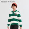 BalaOne Kids' Color-Block Striped Sweater