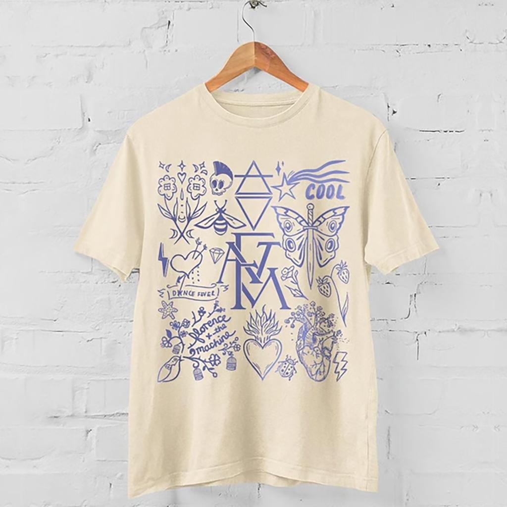 Новая популярная футболка Florence And The Machine Tour Все размеры от S до 5XL
