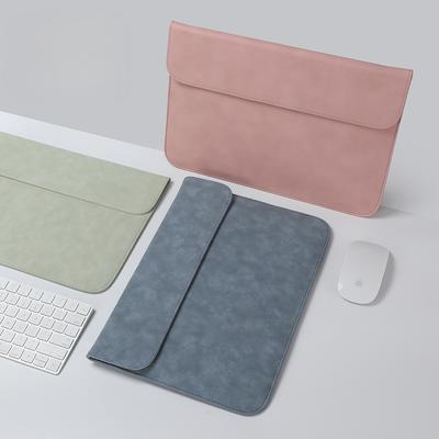Ударопрочный кожаный чехол для ноутбука MacBook Pro 14 дюймов, защитный чехол для ноутбука Dell Lenovo 15 дюймов