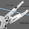 Multi-Function Fishing Pliers Hook Remover Split Ring Fishing Gears Accessories, Stainless Steel Line Cutter