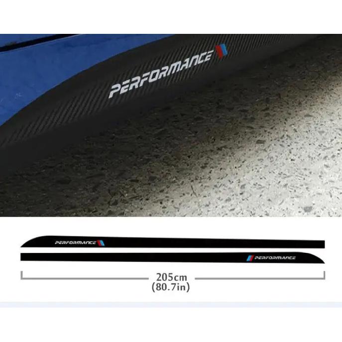Наклейка на боковую юбку двери M Performance для BMW F20 F40 F22 F30 E90 F32 F10 F06 F07 F46 M3 M4 M5 E60 Z4 G20 F15 F16 G30 X1