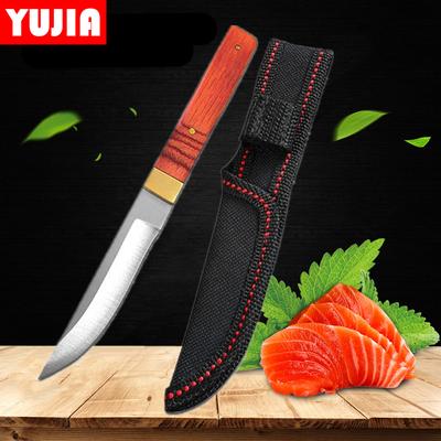 Рыболовный нож из нержавеющей стали, Кухонный нож для мяса, Развал для барбекю, Нож для фруктов