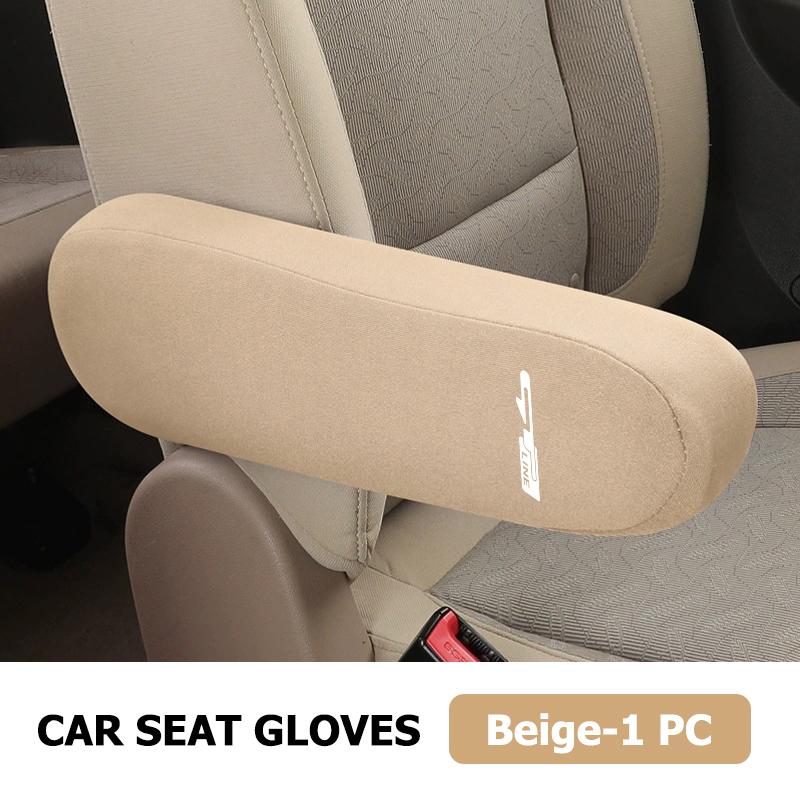 AANT1 Universal Car Seat Armrest Protector Cover Decorative Accessories For KIA K5 K2 Optima Soul Spectra Niro Cadenza Sephia Carens