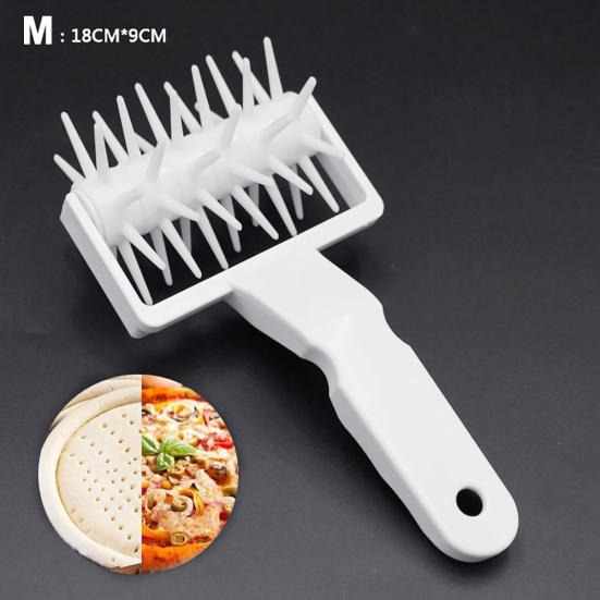 Пластиковые Колесики-Иглы для Теста для Выпечки, Пиццы, Ролик, Дырокол для Хлеба, Инструмент для DIY Выпечки