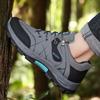 (fleece and thicker) autumn and winter large size shoes outdoor hiking shoes men's low-top lace-up casual sports shoes