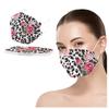 Adult Leopard Flowers Printed Outdoor Prevention Fish Mask Face 