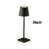 LED Table Lamp Touch Sensor Rechargeable Desktop Night Light 3 Colors Dimming Wireless Reading Lamp For Hotel Bar Bedroom Decor