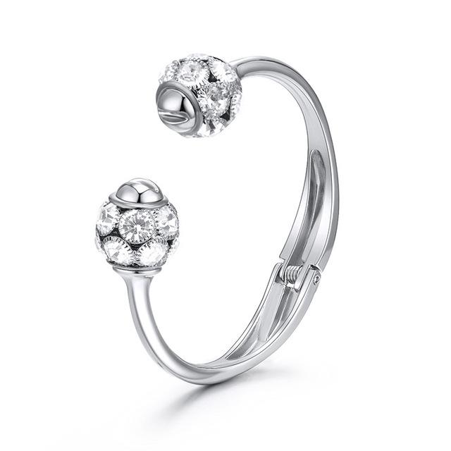 Новый модный простой классический 18-каратный круглый браслет с бриллиантами для женщин ювелирные изделия Ajorca