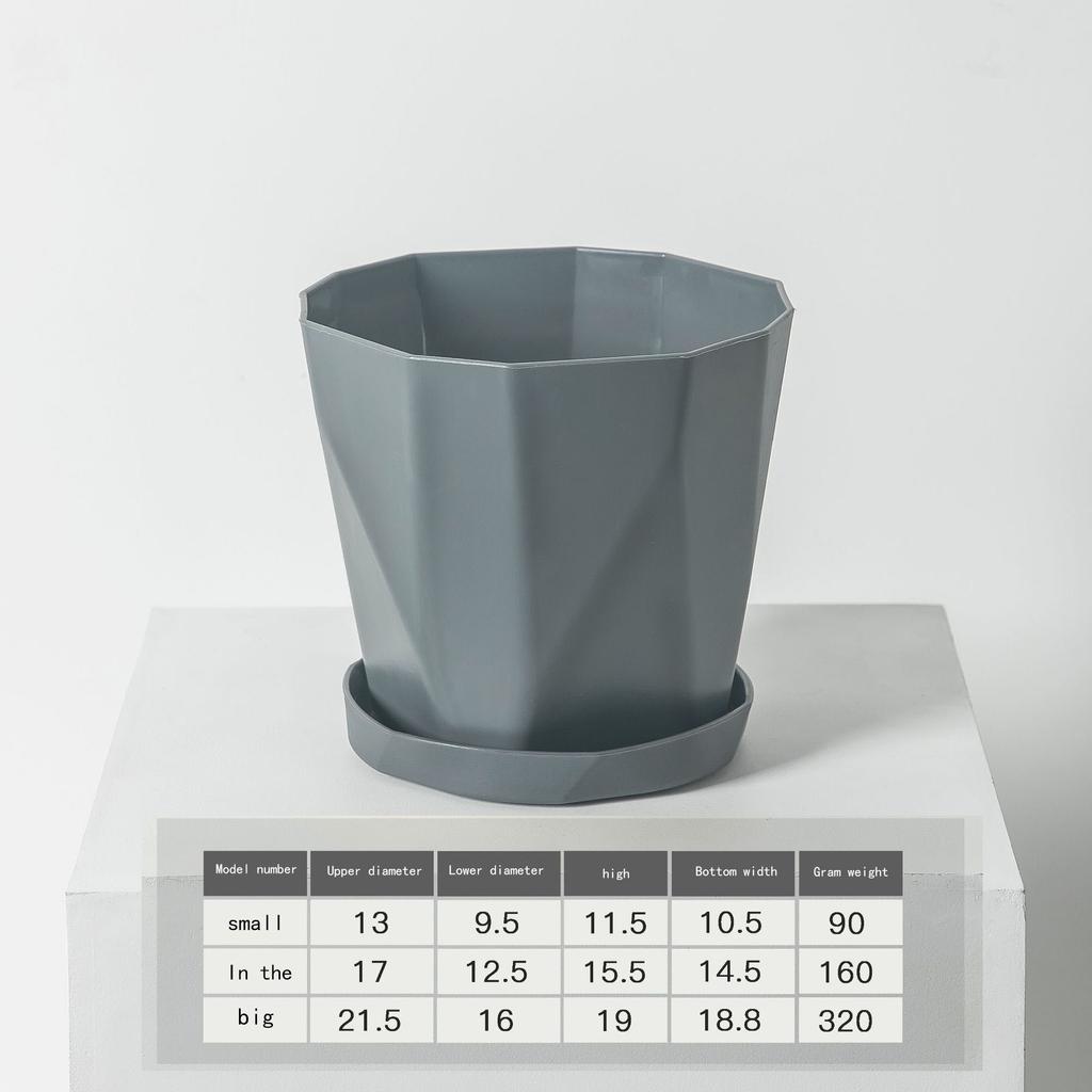 Пластиковые цветочные горшки для помещений и улицы, цветочные горшки большого диаметра, суккулентные растения, зеленые растения