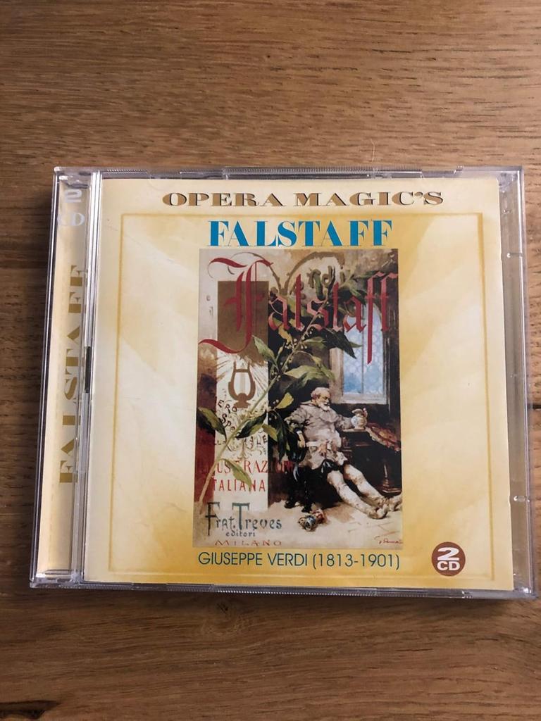 CD МАРИО РОССИ Ваши Работы Джузеппе Верди Фальстаф OM24130 opera masgics UK Классика Б/у