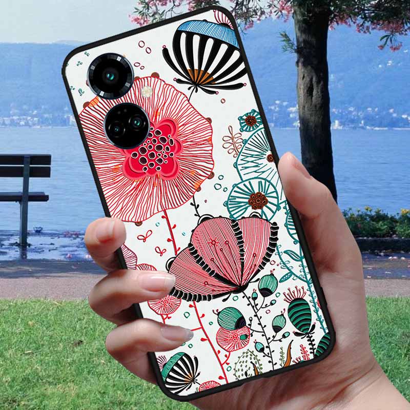 Чехол для Tecno Camon 19 Camon19 Neo 3D Рельефный Тисненый Чехол для Телефона Для Tecno Camon 19 Pro 4G 5G Neo Мягкий Силикон Мультяшный